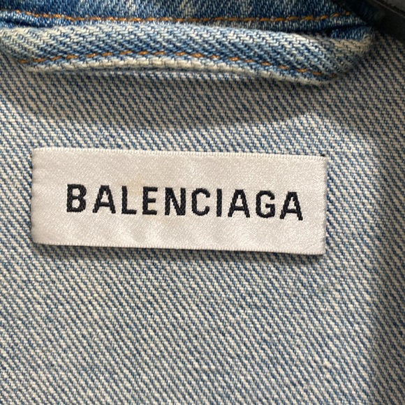 Balenciaga denim jaket  good condition - Picture 3 of 10